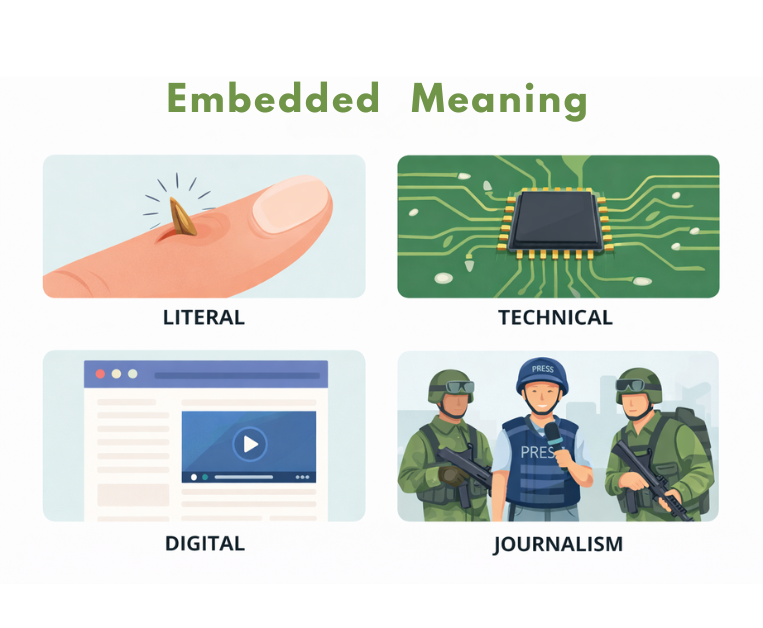 Imbedded vs Embedded
